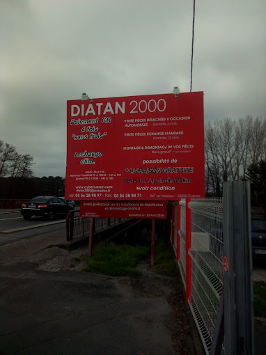 Aperçu des activités de la casse automobile DIATAN 2000 située à EYSINES (33320)